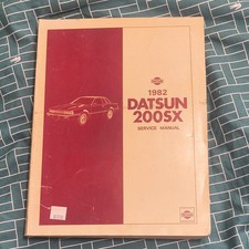 1982 Datsun 200SX Factory Service Repair Manu...