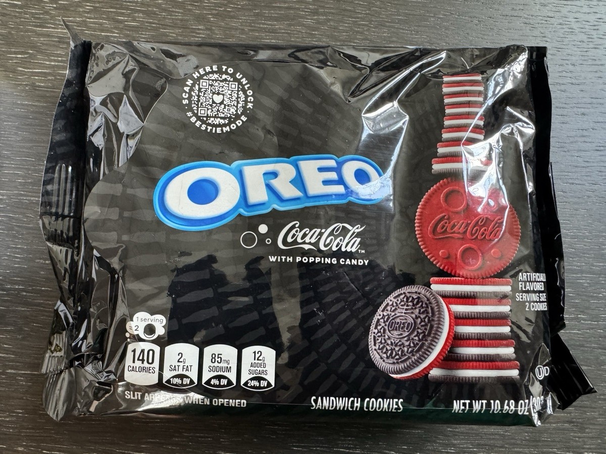 OREO Cookies NEW Sealed Limited Edition Oreo X Coca Cola BB