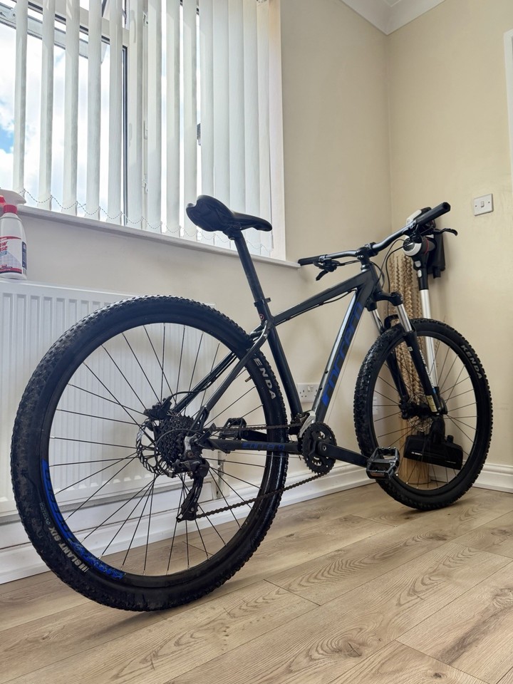 Carrera Hellcat 29 Men s Mountain Bike Black Blue EBay UK carrera-hellcat-29-men-s-mountain-bike-black-blue-ebay-uk