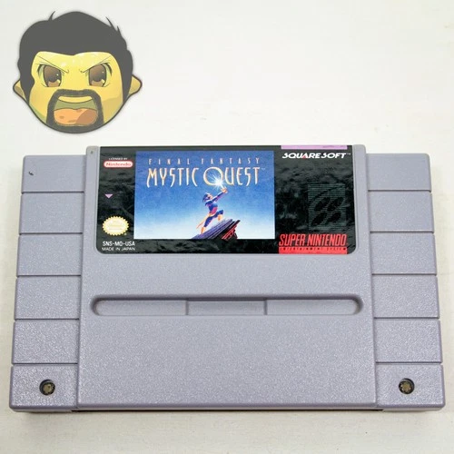 Final Fantasy Mystic Quest SNES Authentic Game Super Nintendo 1992 Tested Works