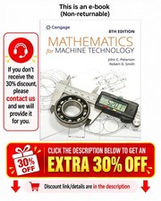 John Peterson 2019 Mathematics for Machine Technology (MindTap C