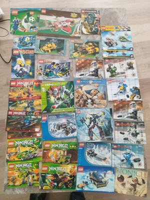 Lego Bauanleitungen Konvolut Aus Verschiedenen Bereichen (1)