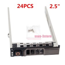 24PCS 2.5" 8FKXC G176J Drive Caddy Tray for Dell R710 R720 R730 R730xd R620