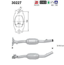 Katalysator für RENAULT LAGUNA III Grandtour