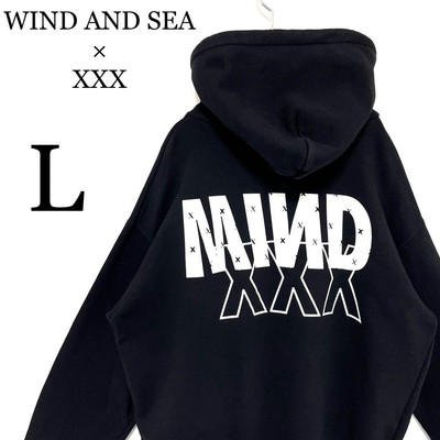 God Selection XXX × WIND AND SEA  Hoodie WIND AND SEA HOODIE X GOD SELECTION XXX WDS L COTTON Black