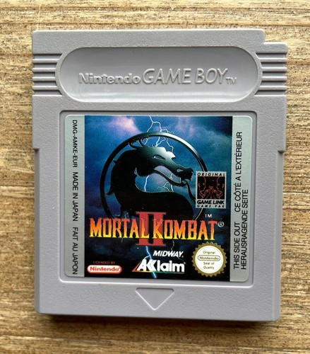 Mortal Kombat II 2 Nintendo Gameboy Color Advance Game, GENUINE! - Picture 2 of 6