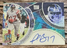 2023 Panini Spectra Football Plaxico Burress #CS-PB Champion Signatures /25
