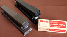 *2* Vintage Bates 550 Desktop Stapler, USA🇺🇸 - Made in USA quality