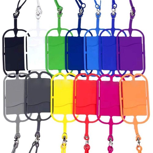 Anti-Lost Lanyard Grip Handyhülle Silikon Handy Umhängeband - Bild 7 von 20