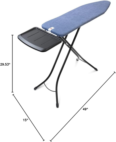 Size B Ironing Board (49X15 In) 7 Height Options, Solid Steam Unit Rest Holder ( - Picture 4 of 4