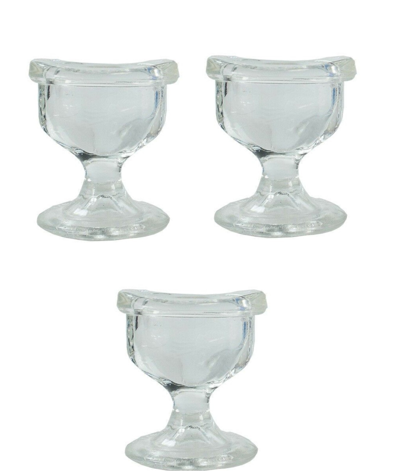 GLASS Eye Wash Cup Relief for Dust Dry Eyes Irritants Allergens 3