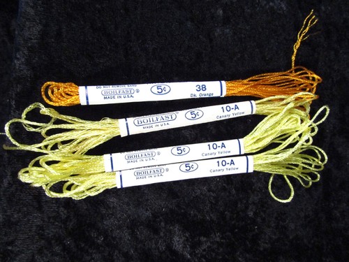 Vtg Coats & Clarks Strandsheen 76 Skeins Rayon Embroidery Floss 4 Strand/Yard - Picture 4 of 24
