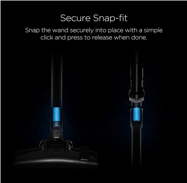 Lightweight Bagless Canister Vacuum cleaner/ indoor Carpets pet hair Hard Floors