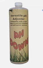 Hydroponics pH Down for adjusting and stabilizing pH (1 Quart, 32 Fl Oz, 950 mL)