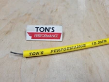 Ton's Performance 10mm Yellow silicone Spiral Core Spark plug wire By the foot