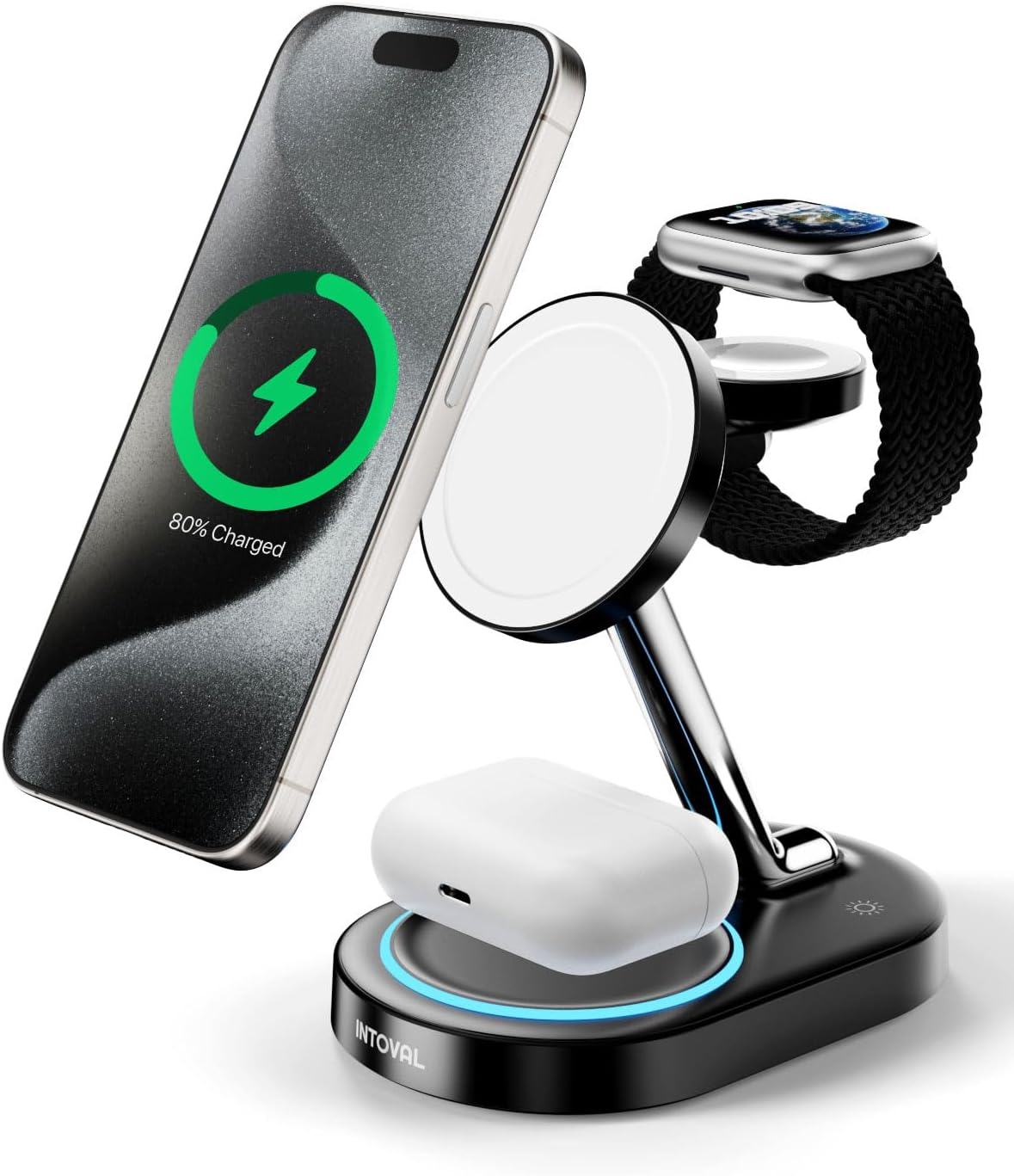 Charging Station for Magsafe Charger,Wireless Charging Station for Iphone Magsaf