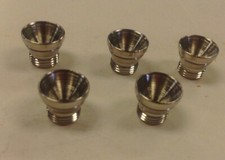 5-PACK OF NICKEL METAL ONE HIT BOWLS REPLACEMENTS SMOKING WATER PIPE HAND PIPE 