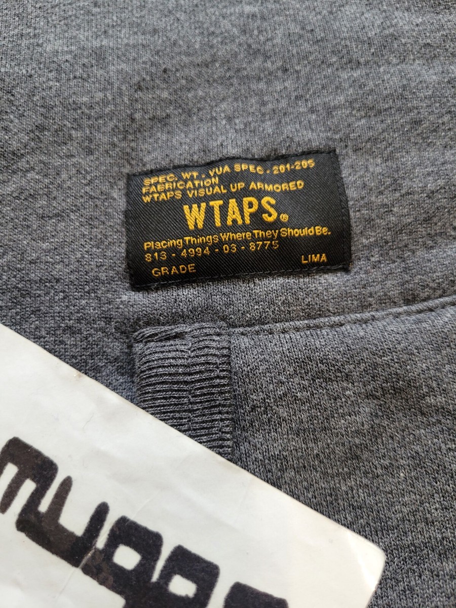2016 WTAPS HELLWEEK WOOKY FULL ZIP HOODIE HOODED SWEATSHIRT WOOKIE