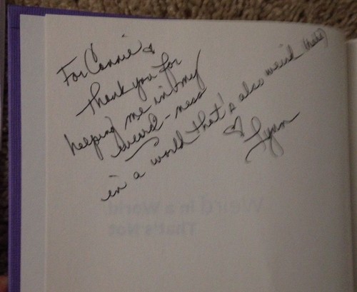 SIGNED, JENNIFER ROMOLINI, WEIRD IN A WORLD THAT'S NOT, CAREER GUIDE FOR MISFITS - Picture 3 of 4