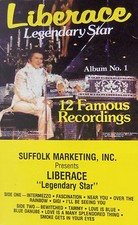 Liberace Legendary Star Album  1 Cassette MCA 1987