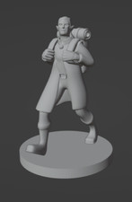 Mini da tavolo Half Elf Adventurer Monster manuale scala 28 mm DND D&D