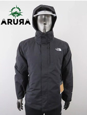 Mens The North Face Monte Bre (Lonepeak) 3 in 1 Tri Climate Hooded Jacket Black