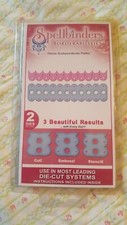 Spellbinders Borderabilities Cut/Emboss/Stencil. New. 2 Dies