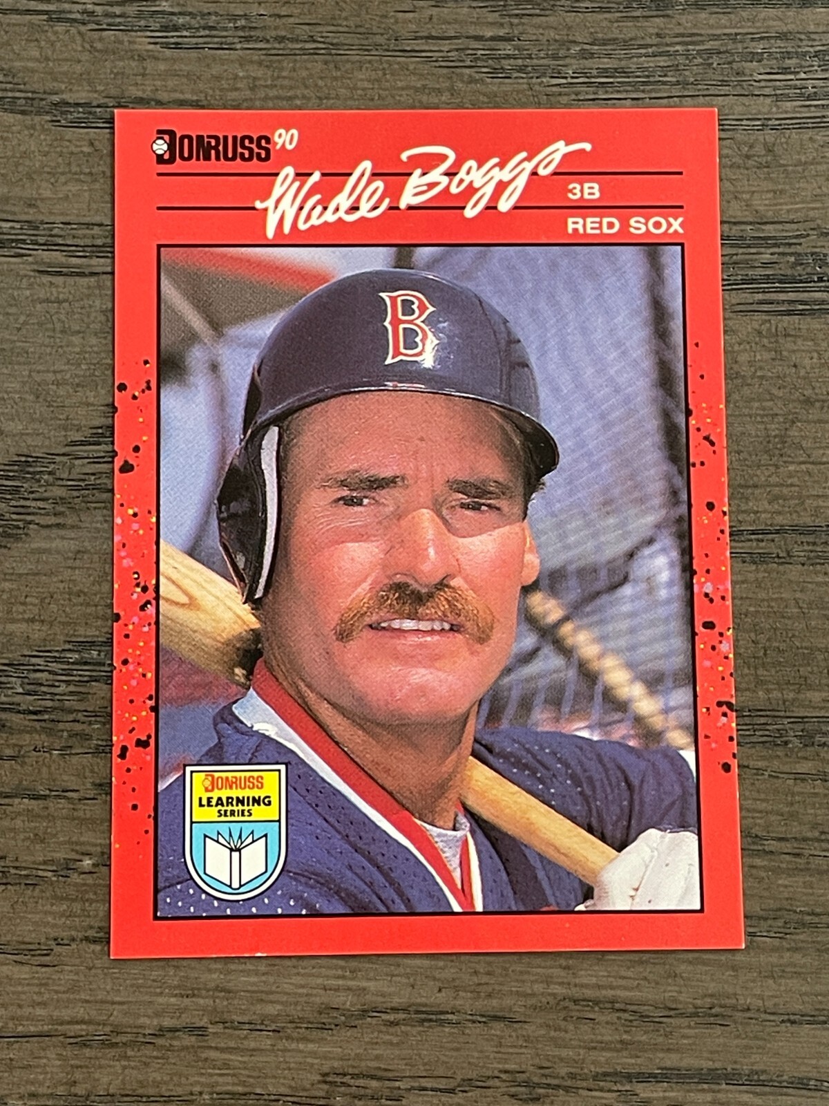 1990 Donruss Learning Series Wade Boggs #21 Boston Red Sox
