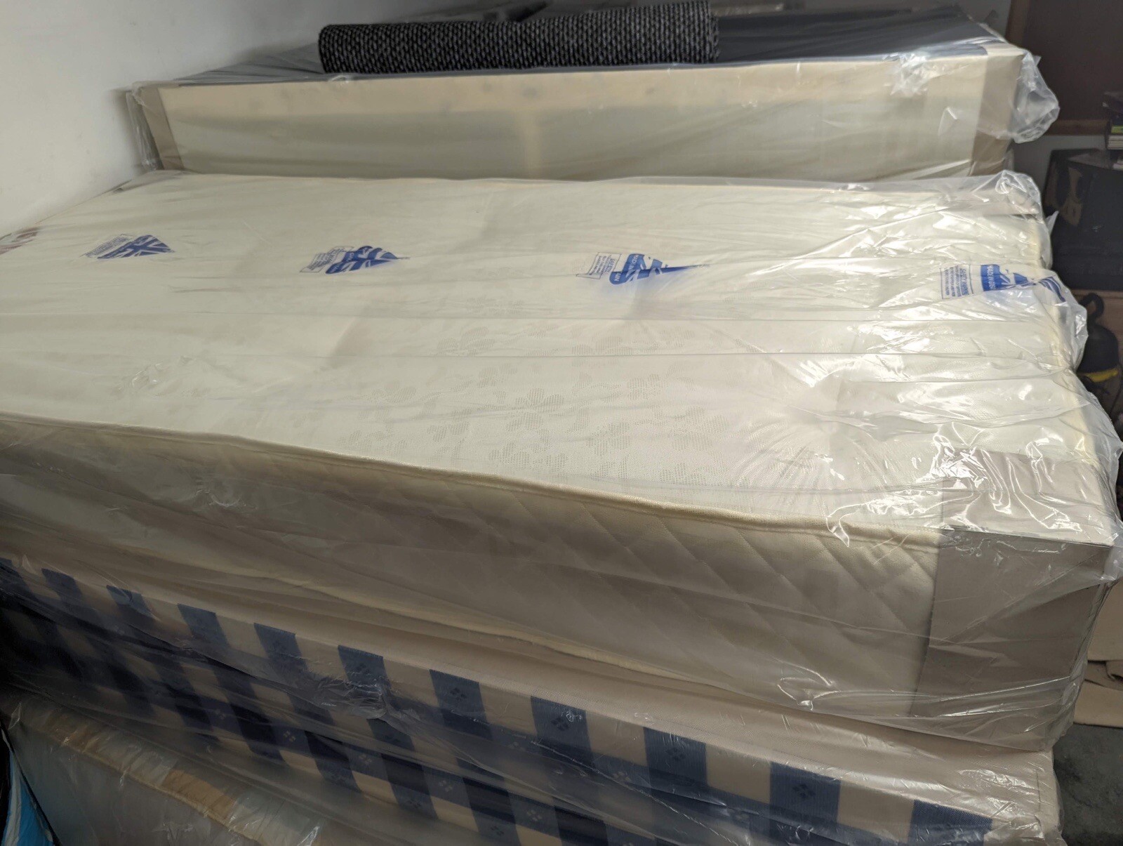SINGLE AND DOUBLE BEDS MATTRESS + BASE + DELIVERY eBay
