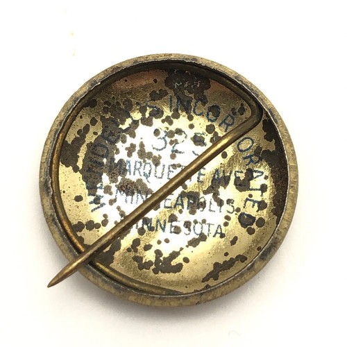 Vintage Lapel Pin Pinback Community Fund Crusaders Historical 1920s 30s Horse - Picture 2 of 3