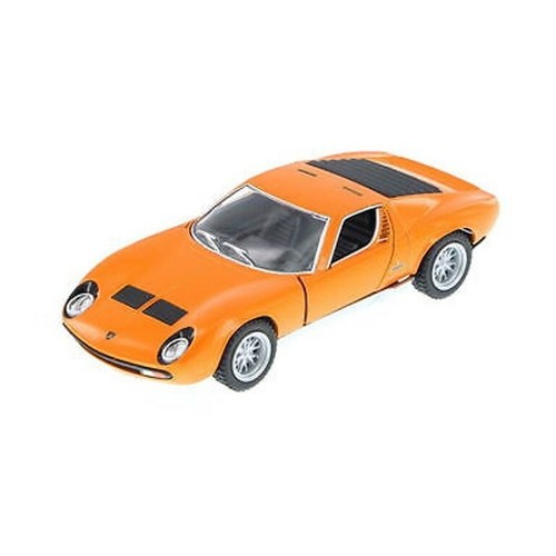 5390. 5 inch Lamborghini Miura P400 1/34 Scale Diecast Model by Kinsmart - ORANG - Picture 6 of 6