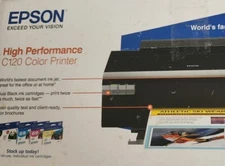New! Epson High Performance C120 Color Printer.