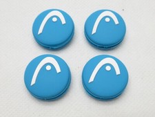 4X BLUE / TURQUOIS HEAD "PRO DAMP" VIBRATION DAMPENERS FOR TENNIS RACQUETS