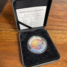 2013 Lebanon 5 Livres Silver Proof Coin 20 Grams Ltd Ed Zodiac Sagittarius