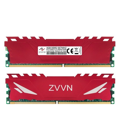 16GB 8GB 4GB DDR2 667MHz PC2-5300U 240Pin intel Desktop PC Memory SDRAM LOT Red - Picture 7 of 15