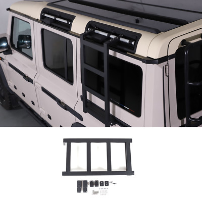 eitenkletterleitern Carbon Stahl + Aluminium Schwarz Für Ineos Grenadier 20-25