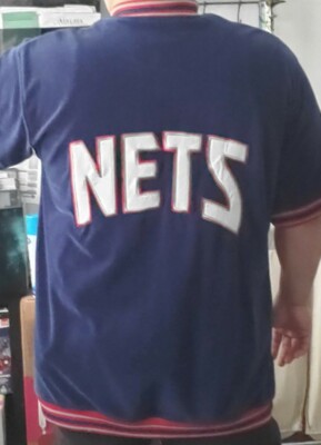New Jersey Nets Warm Up XXL Big Men's Velour | eBay