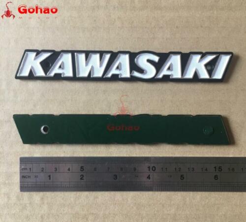16CM PAIR KZ550 650 750 1000 FUEL GAS PETROL TANK EMBLEM BADGE DECAL FOR KAWASKI - Picture 5 of 6