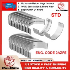 Main Con Rod Bearing Set For Toyota Rav4 Yaris Camry Matrix 1az-fe 2az-fe 2.4l
