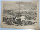 Frank Leslie's Illustrated  1/28/1865 Civil War  POW camps / Penn Oil Camps