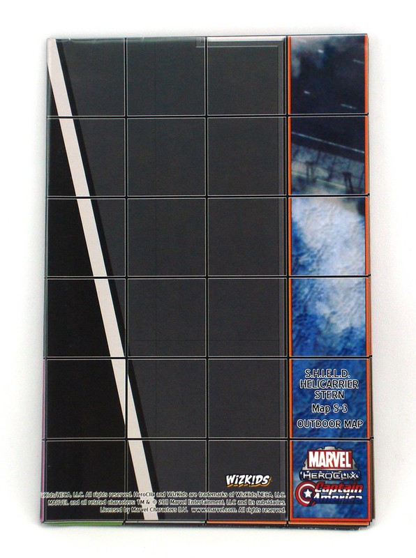 Marvel Heroclix Map Captain America Hellicarrier Stern Below Decks S3/S4 New