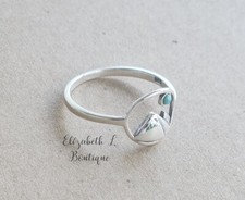 925 Sterling Silver Genuine Turquoise Mountai...