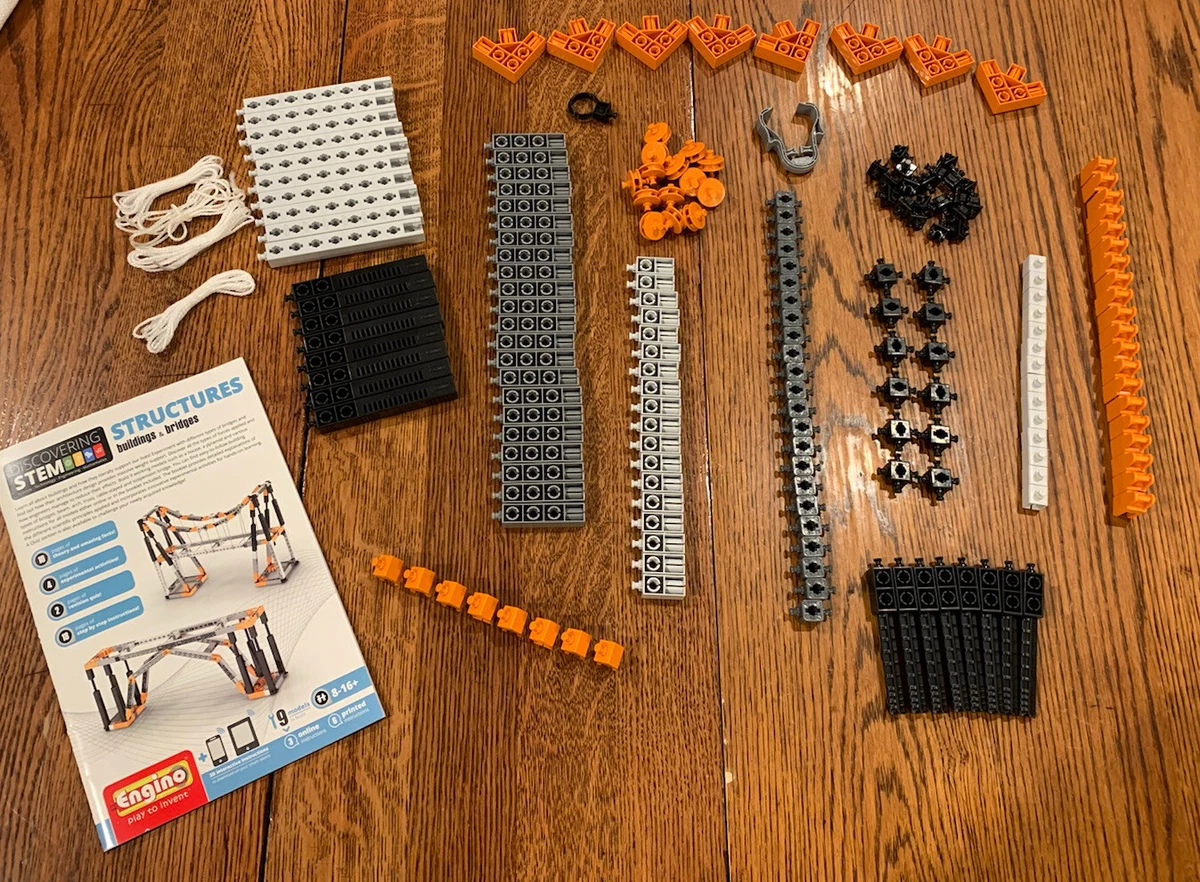 Engino discovering stem structures 2024 constructions & bridges