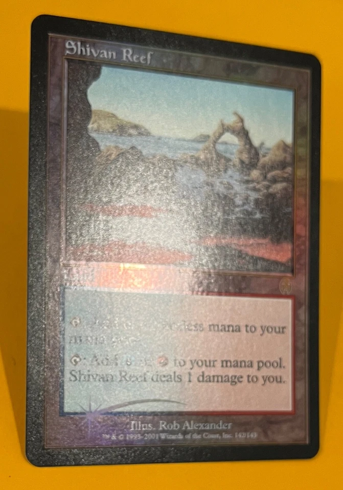 MTG SHIVAN REEF (FOIL) Apocalypse (OldManMTG 003-199) - Image 3 of 4