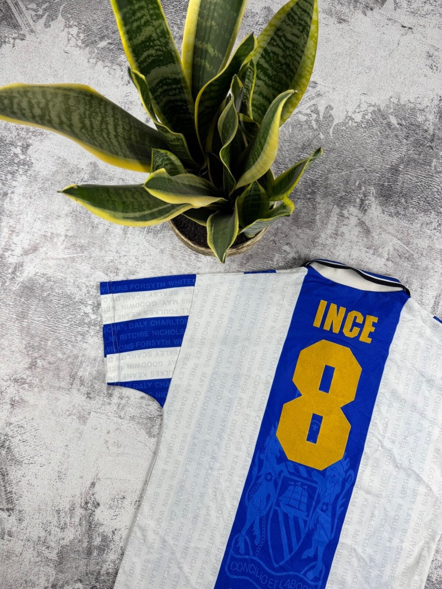 Vintage Umbro Manchester United 1994/1996 Paul Ince 8 Third Kit