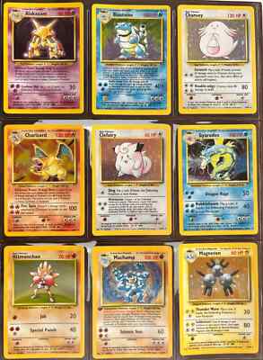 Pokemon TCG Base Set Individual Cards - Pick From List from $1