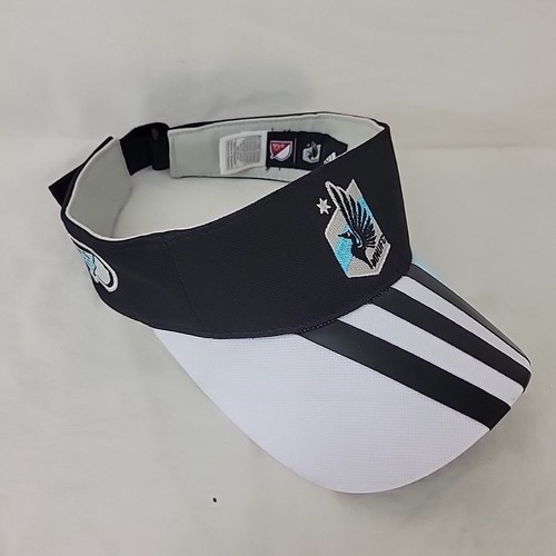 Minnesota United FC Loons MNUFC Adidas Sun Visor Hat Cap MLS Soccer Football - Picture 2 of 14