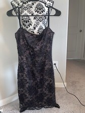 Y2K Vintage NWT Guess Collection Lace Iridescent RomanticDress Sz 2 DISCONTINUED