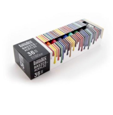 Liquitex Basics Acrylfarben Set 36 x 22 ml