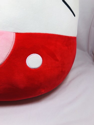 Hello Kitty Squishmallow Plush Classic Red White 2021 Large Plush - Picture 12 of 13